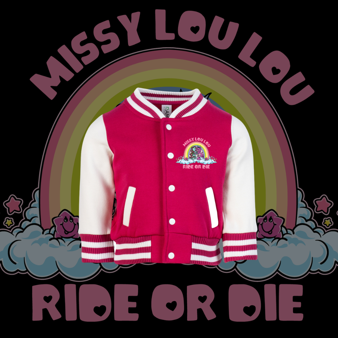 Ride or Die - Kids Varsity Jacket 