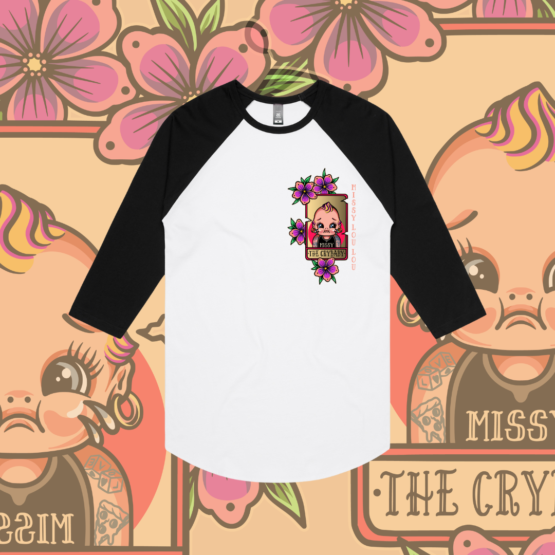 Cry Baby - Baseball tee