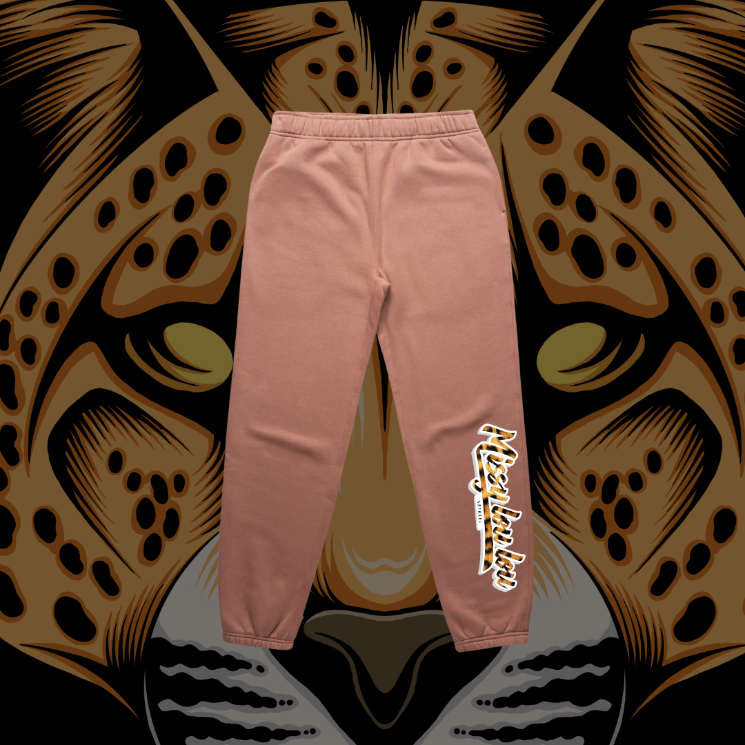 Signature Missy Leopard  - Relax fit Trackies 