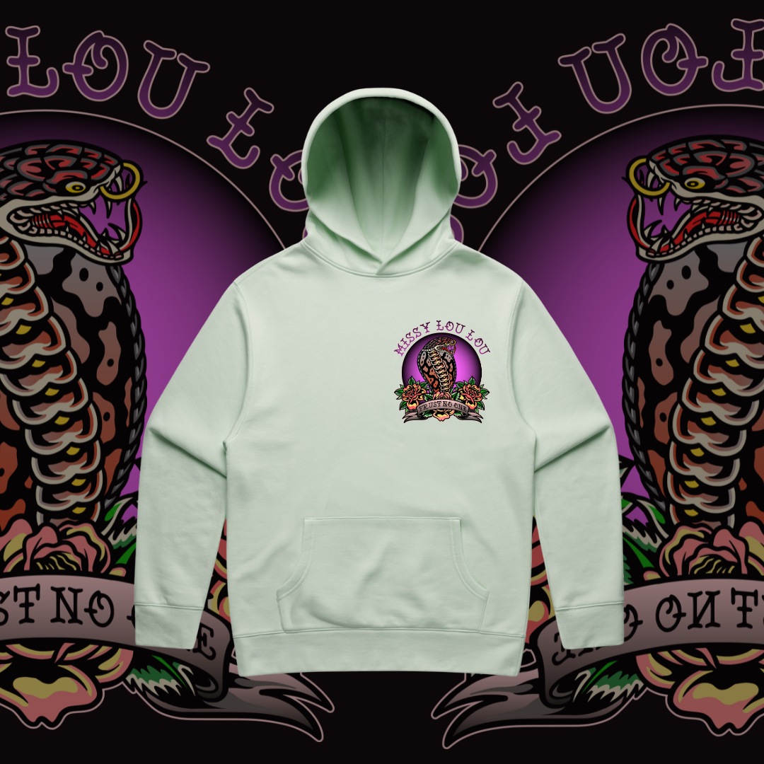 Trust No One -  Unisex Peppermint Hood