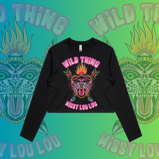 WILD THING - Crop Long sleeves