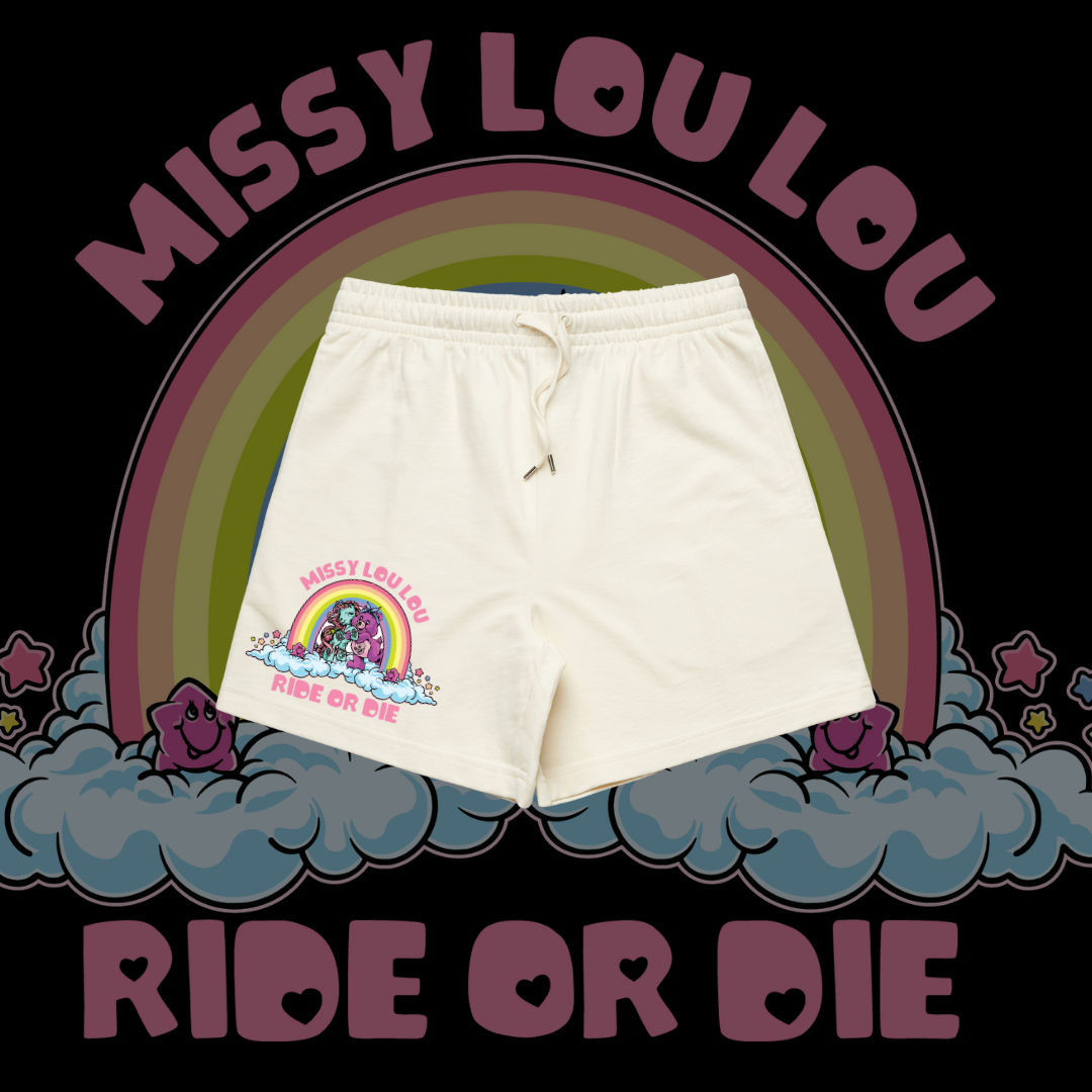 Ride or Die -  Relax track shorts
