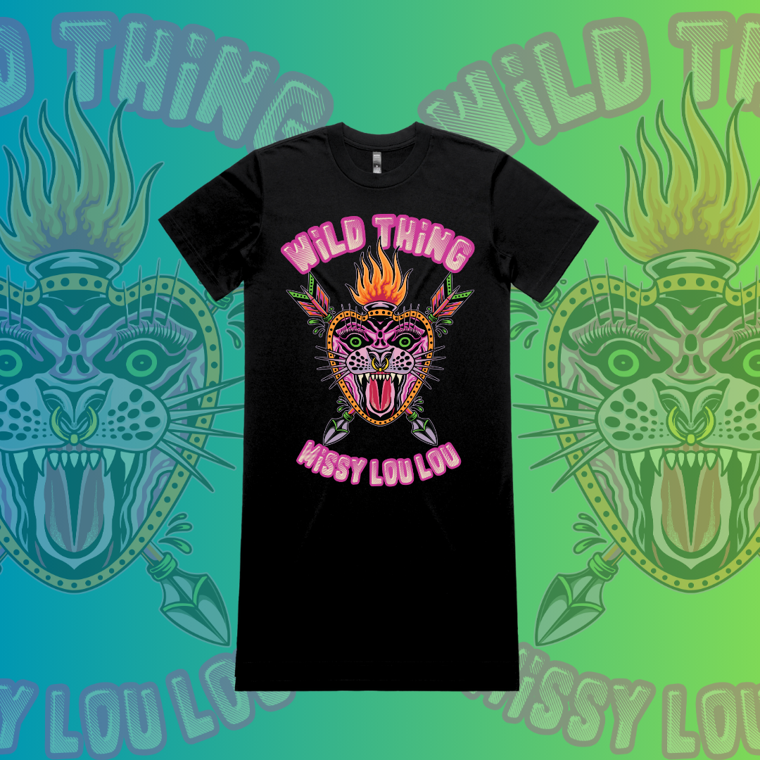 WILD THING - Oversized T'dress