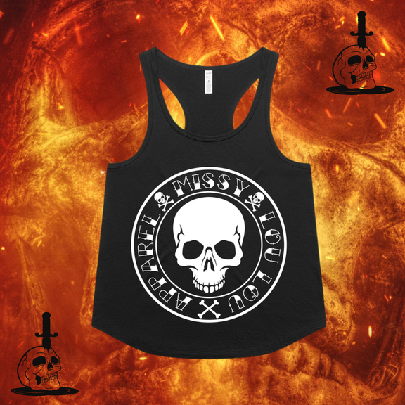 SKULL & BONES - Racerback Tank