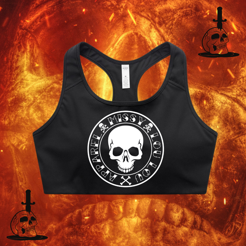 SKULL & BONES   - Active Sports Bra