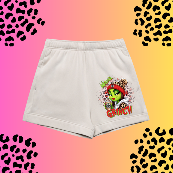 MAMA GRINCH -  Premium women's shorts