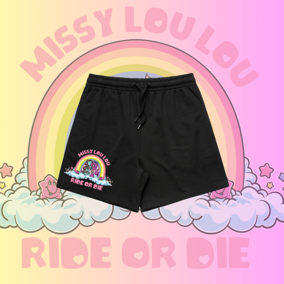 Ride or Die -  Relax track shorts