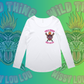 WILD THING  - Long sleeve drop neck tee