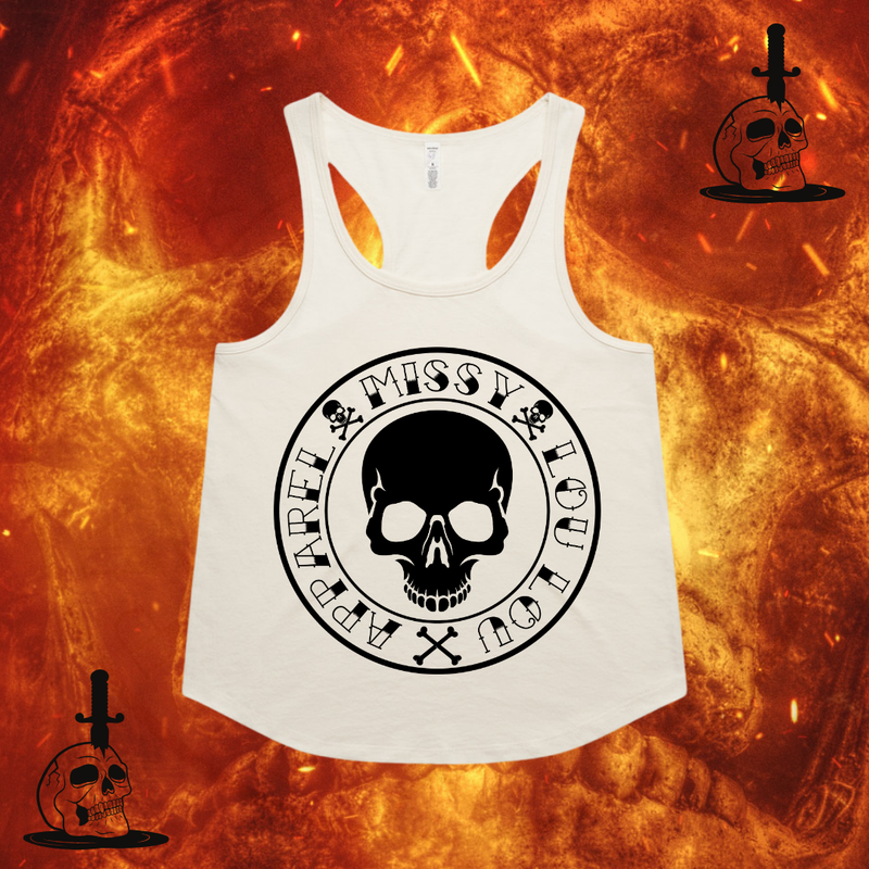 SKULL & BONES - Racerback Tank