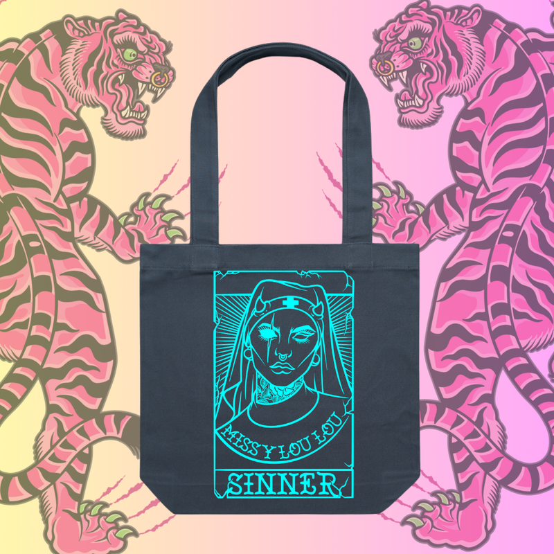 SINNER -  Tote bag