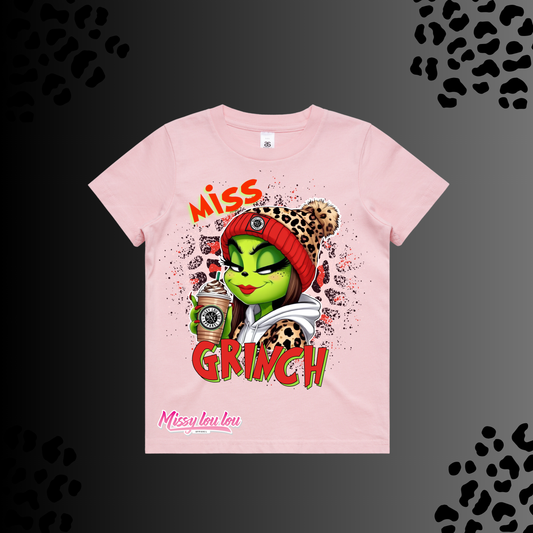 MISS GRINCH - Kids Tees