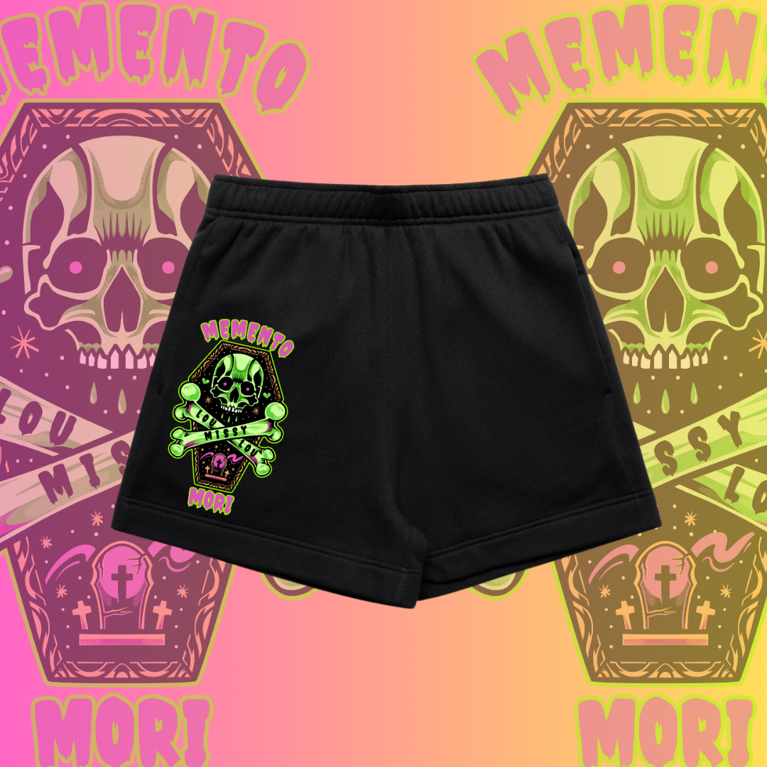 MEMENTO MORI -  Relax track shorts