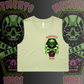 MEMENTO MORI -  Crop tank, Pocket design