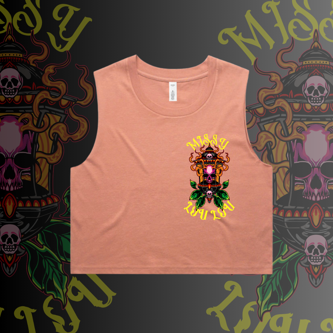 LIGHTS OUT  - Crop tank