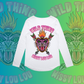 WILD THING  - Long sleeve drop neck tee