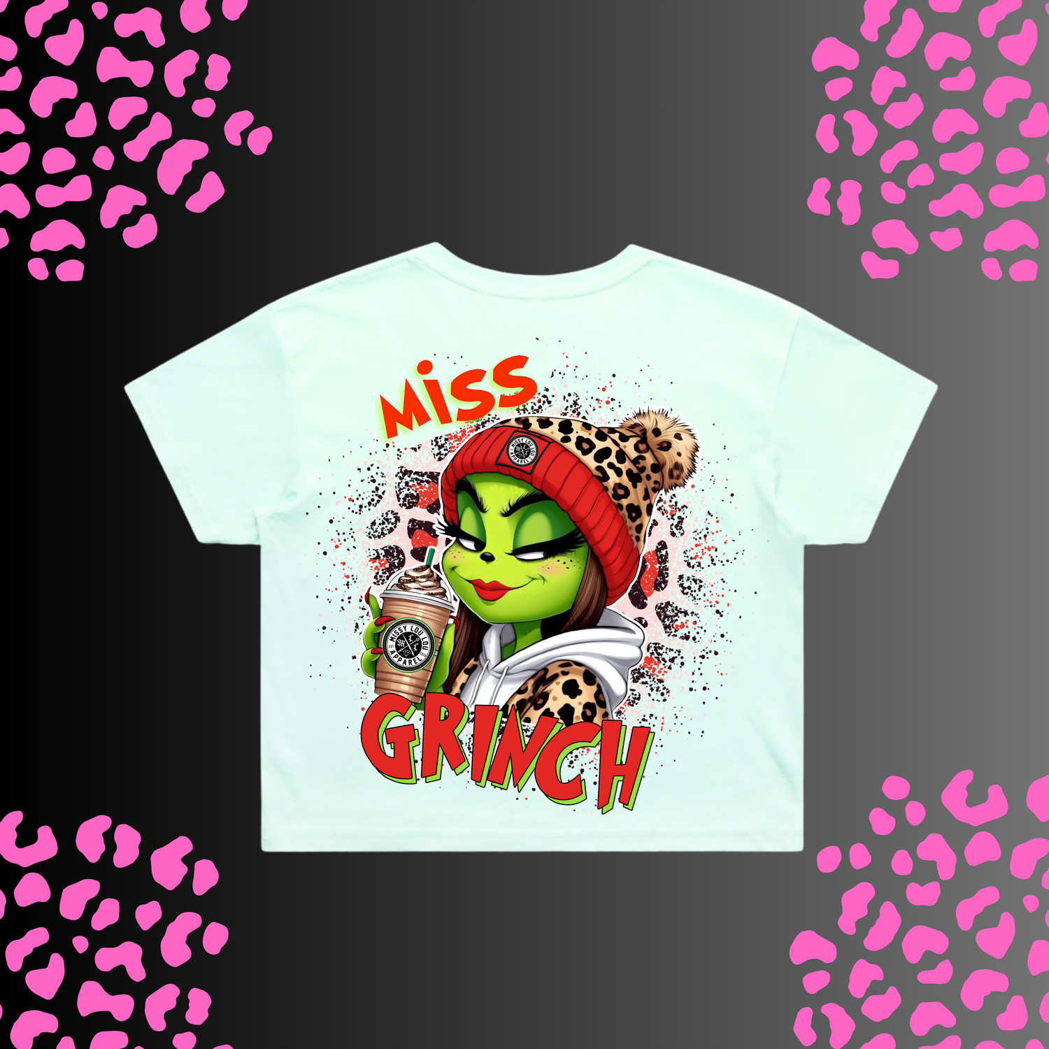 MISS GRINCH - Crop Tee's