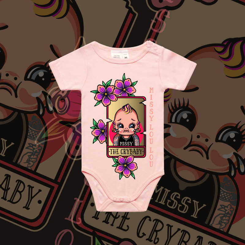 Cry Baby- Organic Infant One Piece