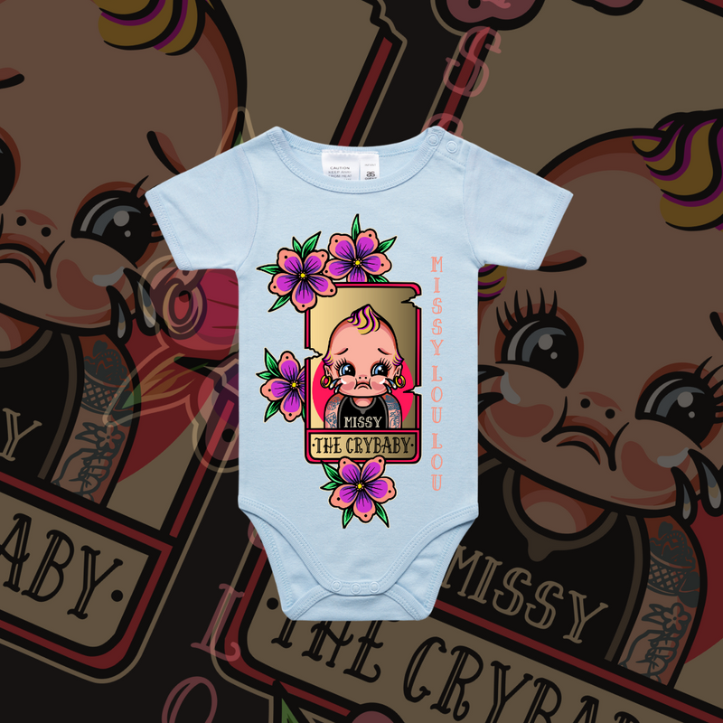 Cry Baby- Organic Infant One Piece