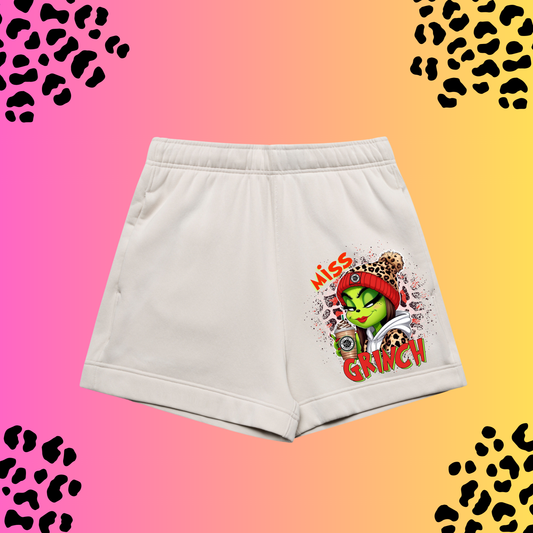 MISS GRINCH -  Premium women's shorts