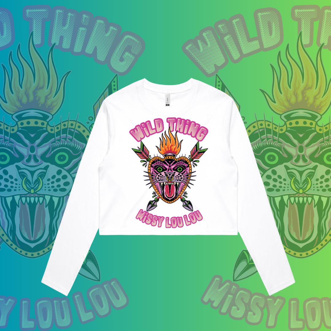 WILD THING - Crop Long sleeves