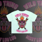 WILD THING -  Crop Tees, Pocket design