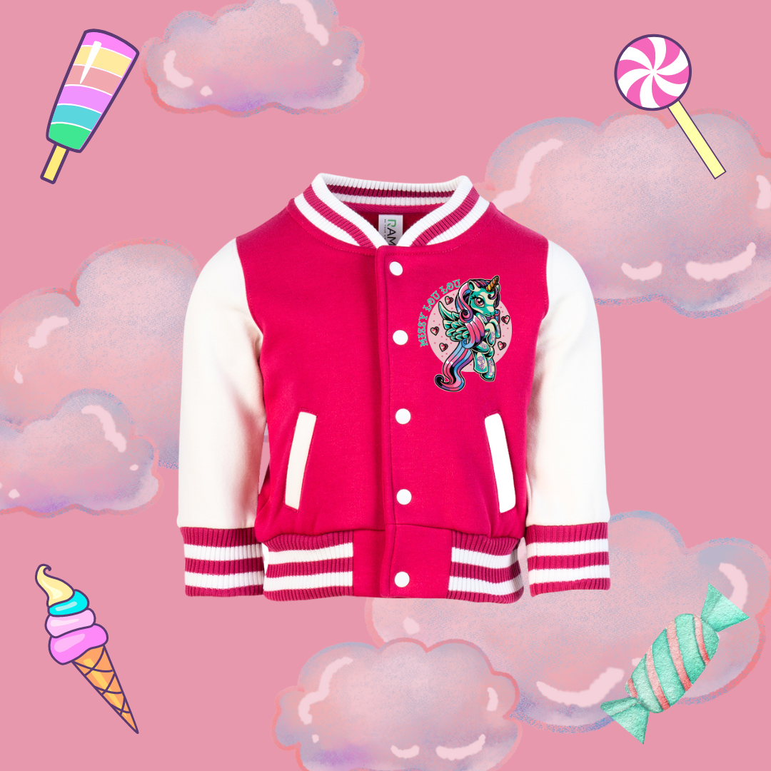 Horny Heather - Kids Varsity Jacket