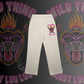 WILD THING  - Relax cuffless Trackpants