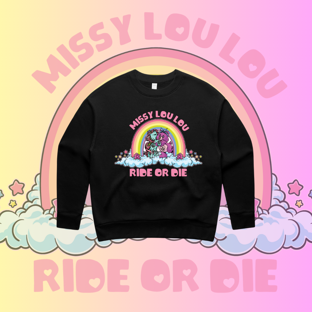Ride or Die - Relax fit women's crew