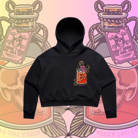 BAD DECISIONS - Oversized Crop Hood