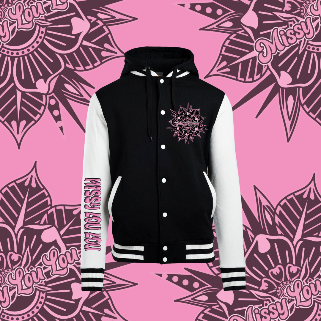 Rosy Posy-  Varsity Jacket