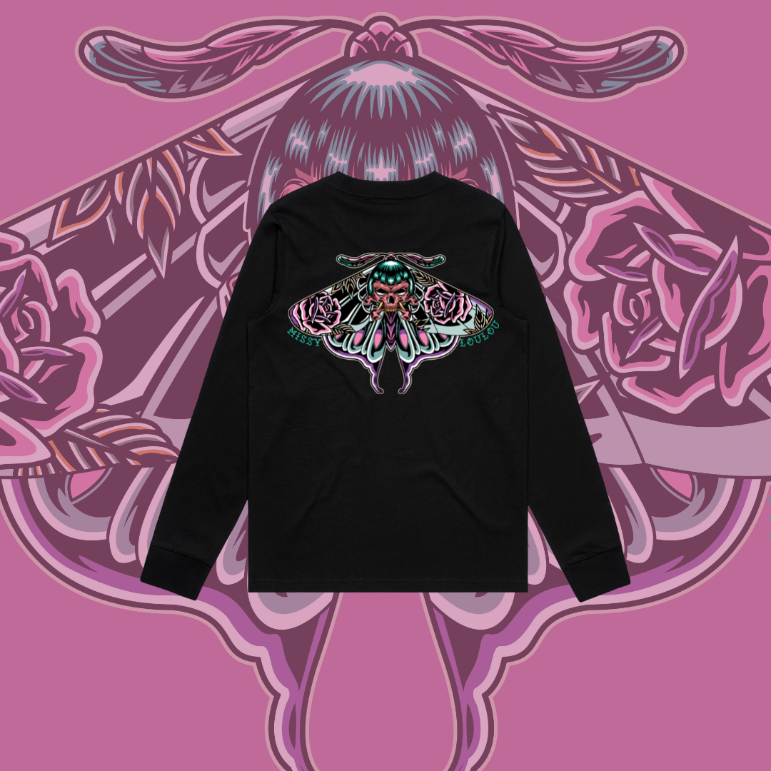 BAD BETTY BUTTERFLY -  Unisex long sleeve Tee