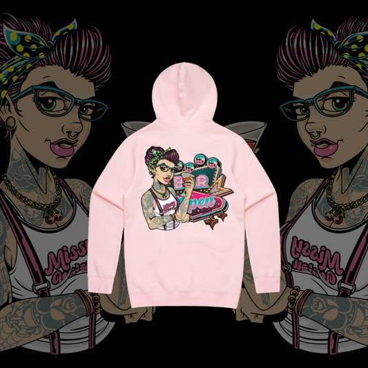 Roxy Rebel - Premium hood, Baby Pink